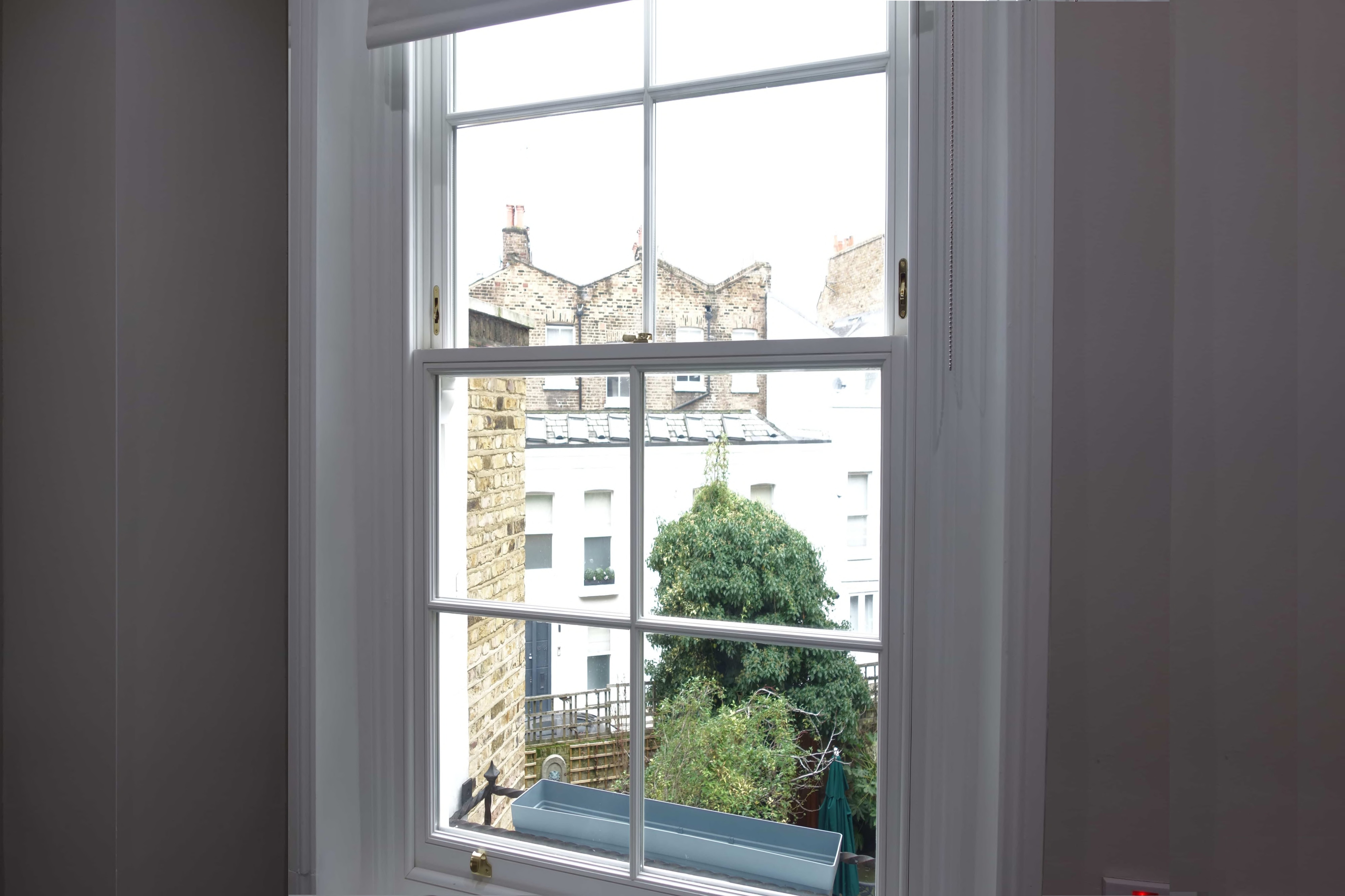 Timber sash window by Kensington Sash, London